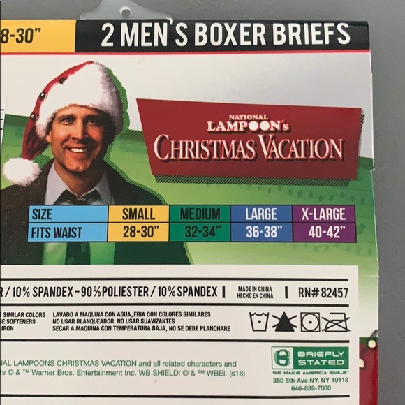 🆕 National Lampoons Christmas 2 Pack Boxer Briefs - Picture 8 of 8